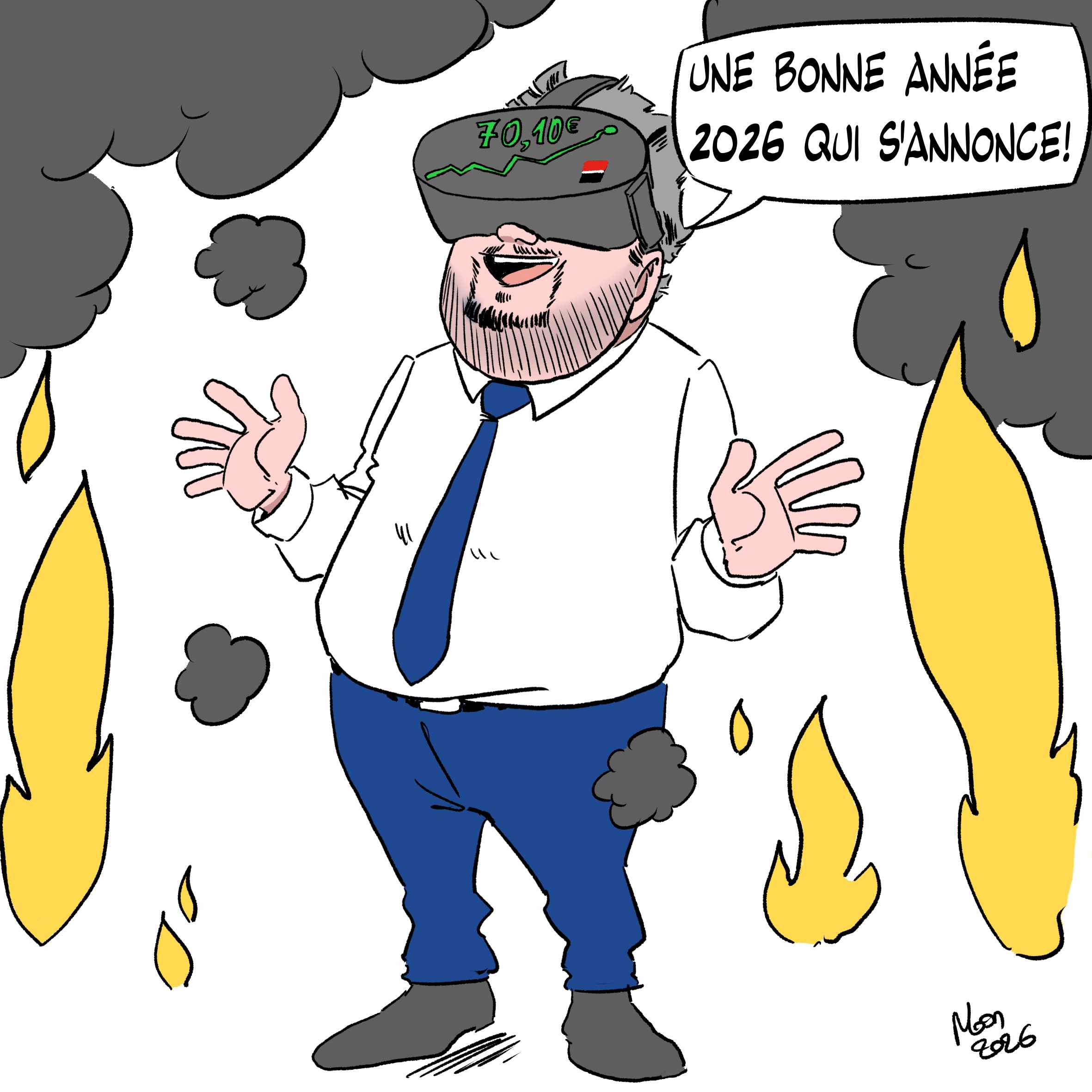 Les infos du 14 Janvier 2026 : Meilleurs voeux pour 2026 !   - Climat social 